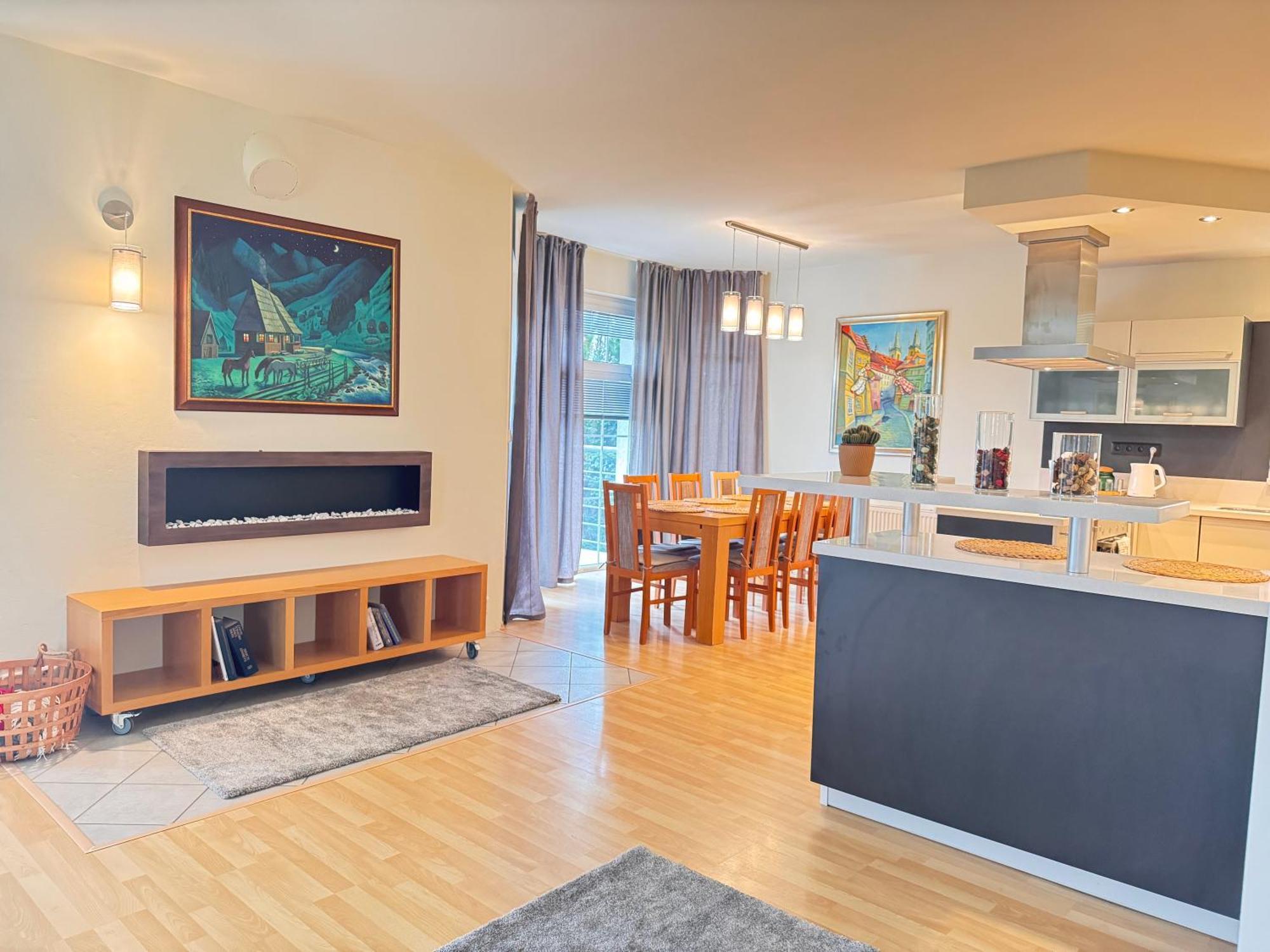 Diamondvilla, 4 Bedroom Apartment, Garden & Spa Praag Buitenkant foto